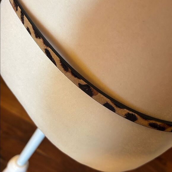 J. Crew Calf Hair Animal Print Leather Belt - XS/S - Picture 2 of 8
